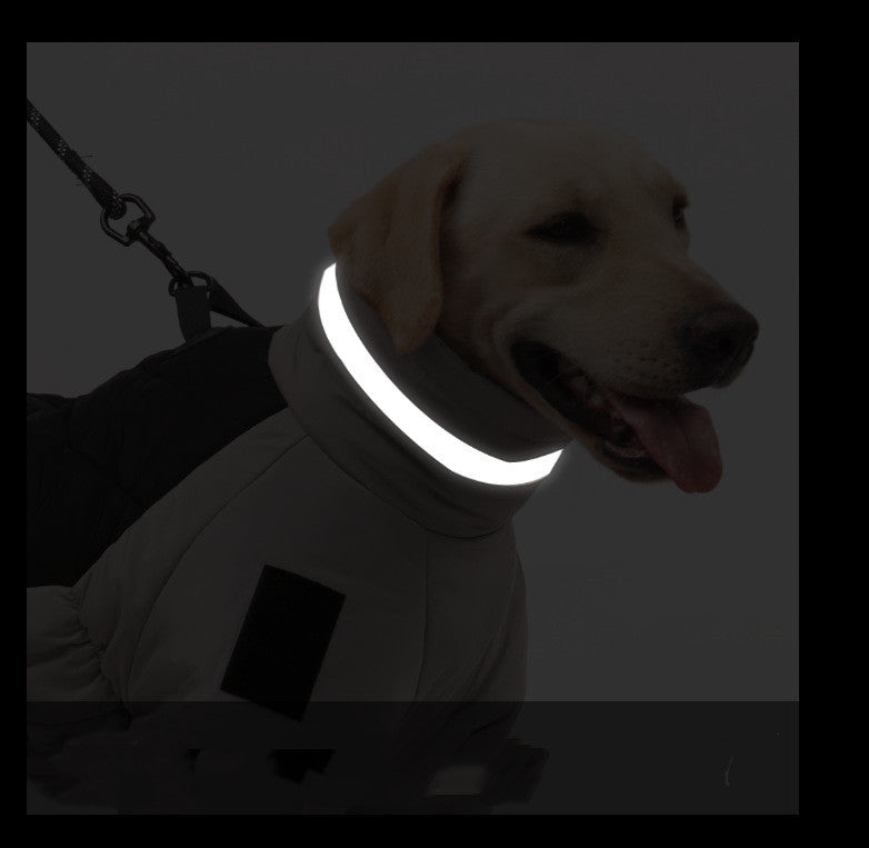 Reflective Winter Dog Coat – Thickened Warm Pet Jacket