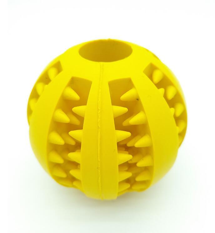 Dog Slow Feeder Ball – Rubber Interactive Treat Toy