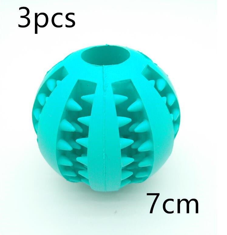 Dog Slow Feeder Ball – Rubber Interactive Treat Toy