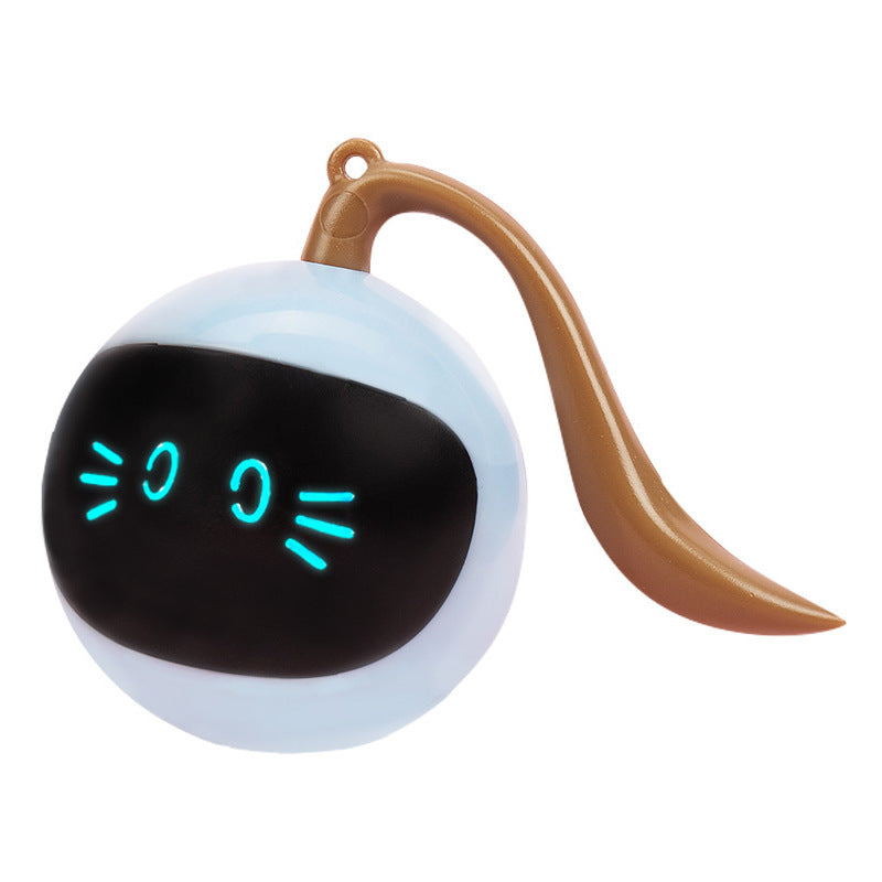 Smart LED Cat Ball – Colorful Rotating Interactive Pet Toy