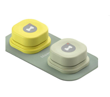Recordable Pet Communication Buttons – 4 Colors Talking Training Set