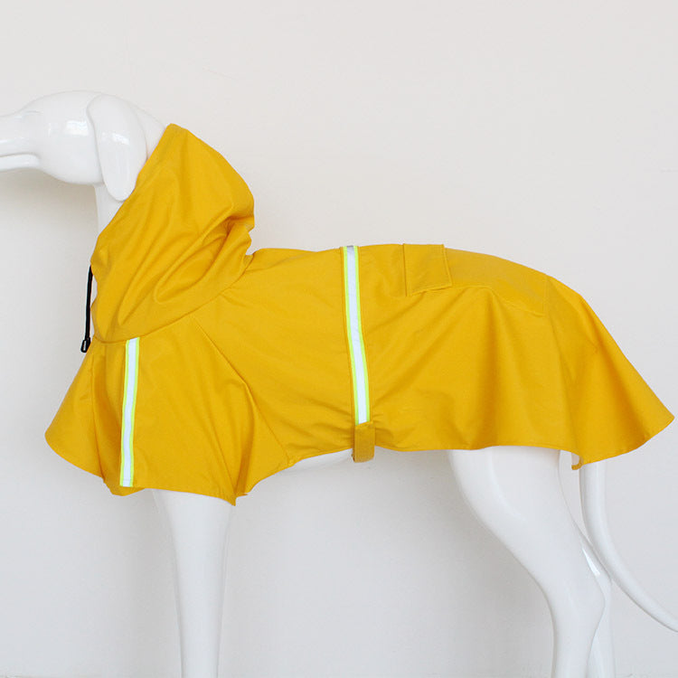 Waterproof Reflective Dog Raincoat – All-Weather Protection