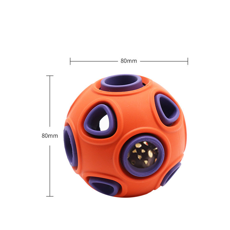 Luminous Squeaky Dog Ball – Sounding Light-Up Toy