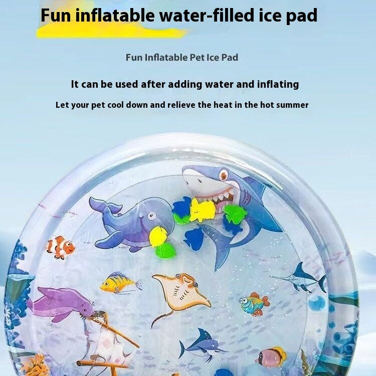 Cooling Pet Water Bed – Summer Ice Pad for Dogs & Cats