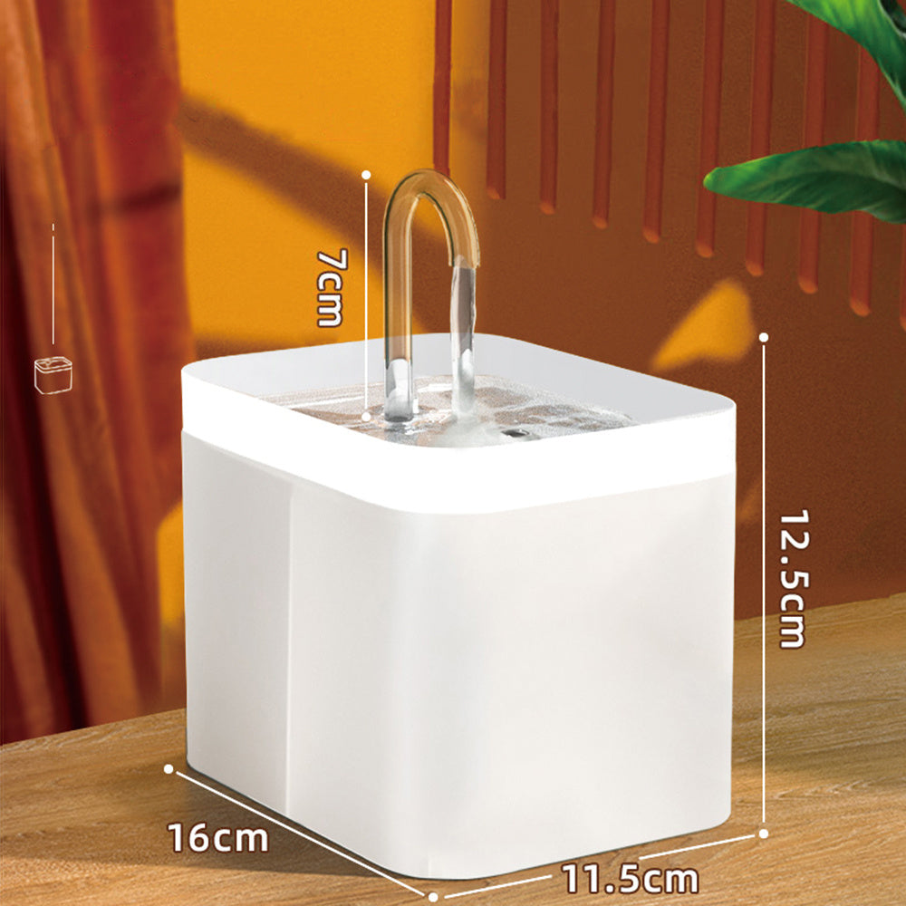 Automatic Cat Water Fountain – USB Silent 1.5L Filtered Drinker