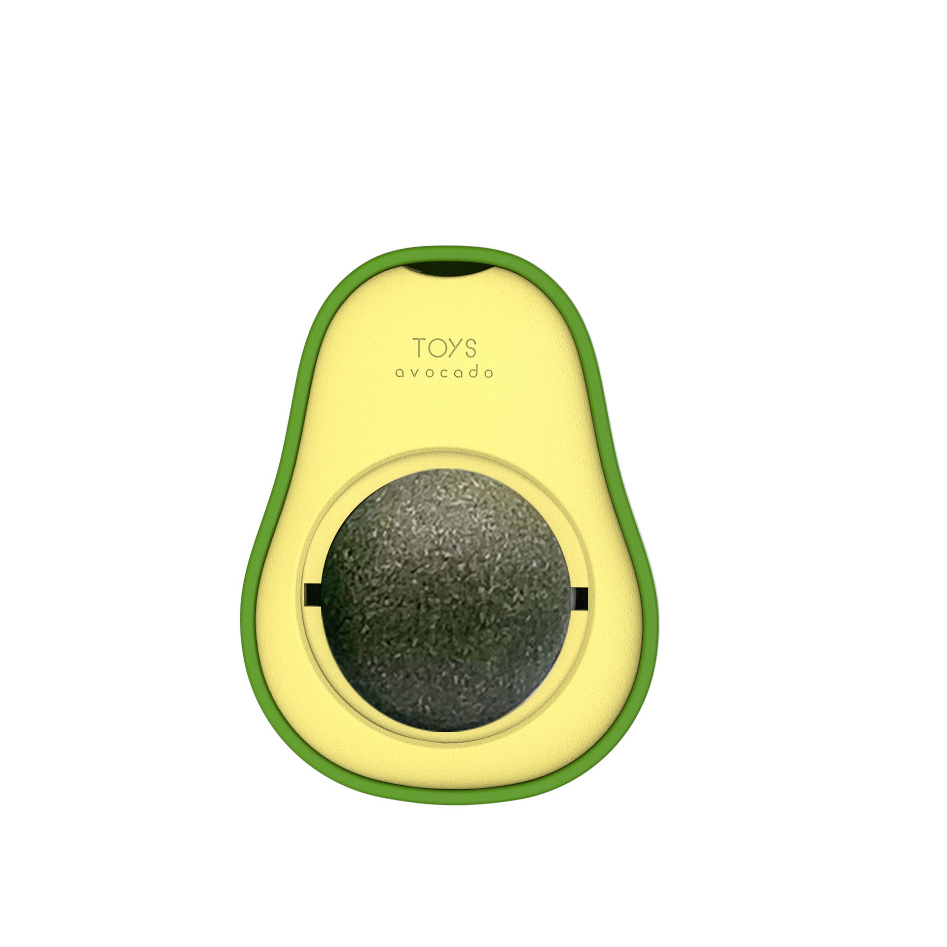 Avocado Catnip Toy – 360° Rotating Cat Mint Play Toy