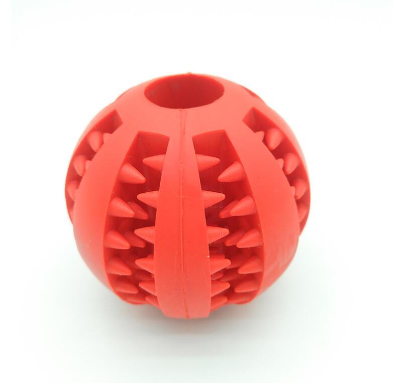 Dog Slow Feeder Ball – Rubber Interactive Treat Toy