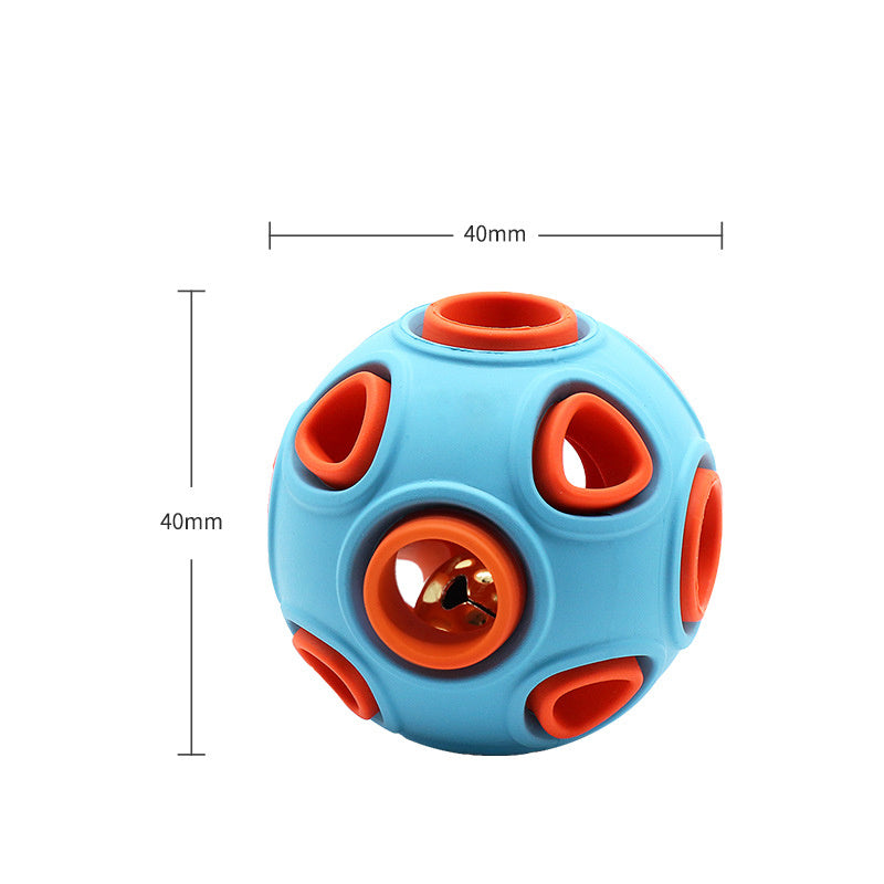 Luminous Squeaky Dog Ball – Sounding Light-Up Toy