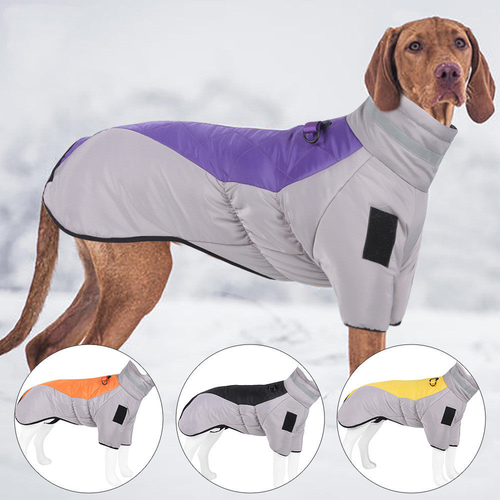 Reflective Winter Dog Coat – Thickened Warm Pet Jacket