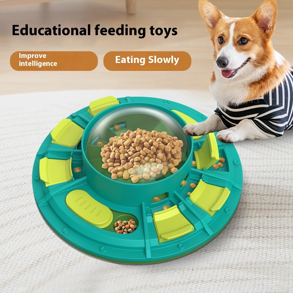 Interactive Dog Puzzle Feeder – IQ Training & Slow Feeding Toy