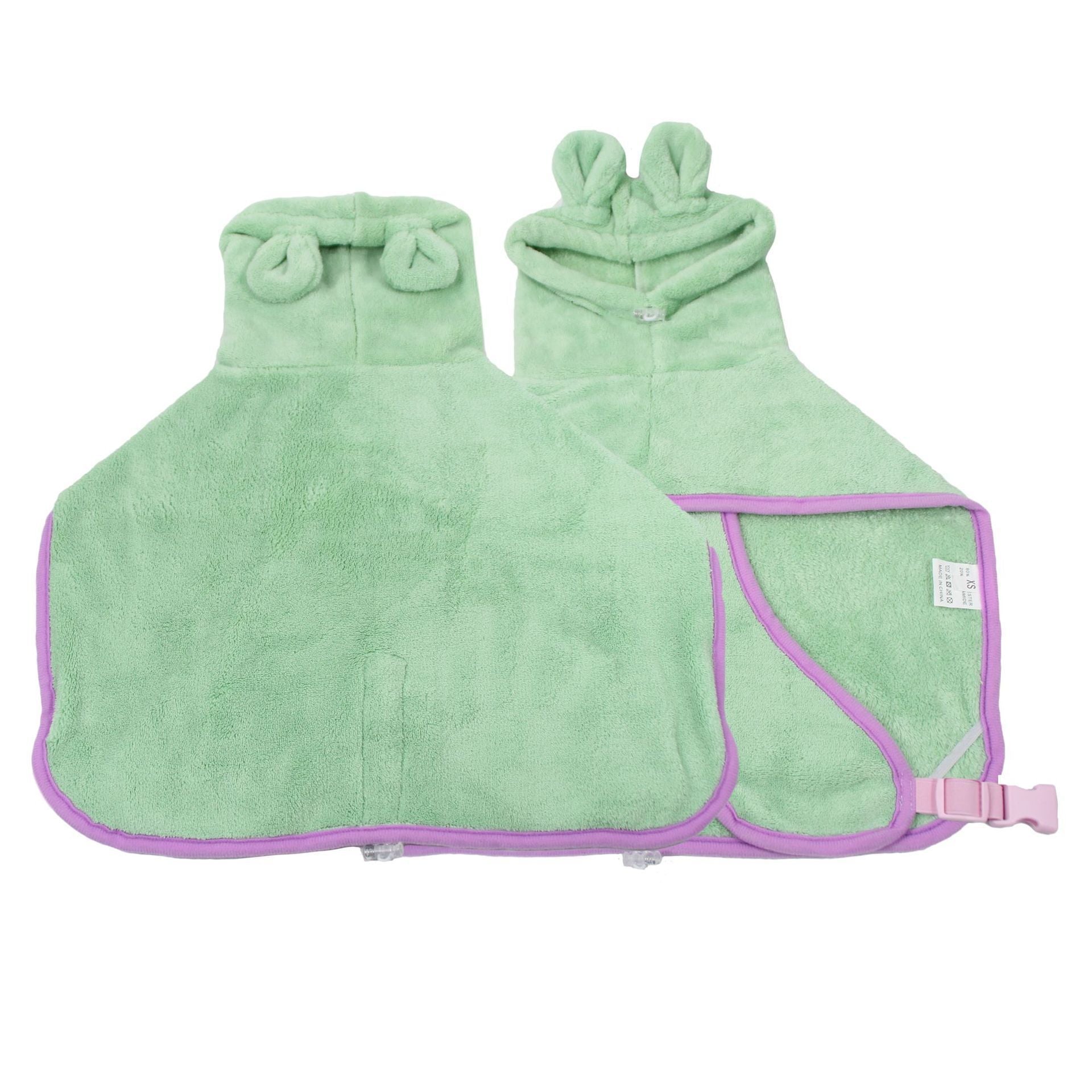 Dog Bathrobe – Super Absorbent Microfiber Drying Towel