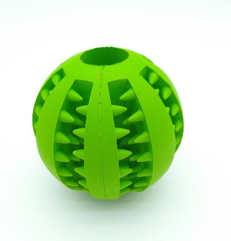 Dog Slow Feeder Ball – Rubber Interactive Treat Toy