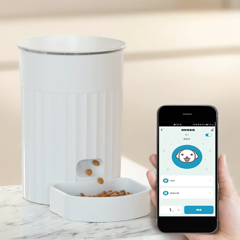 Premium Smart Cat Feeder – WiFi Automatic Feeder for Precise, Healthy Feeding