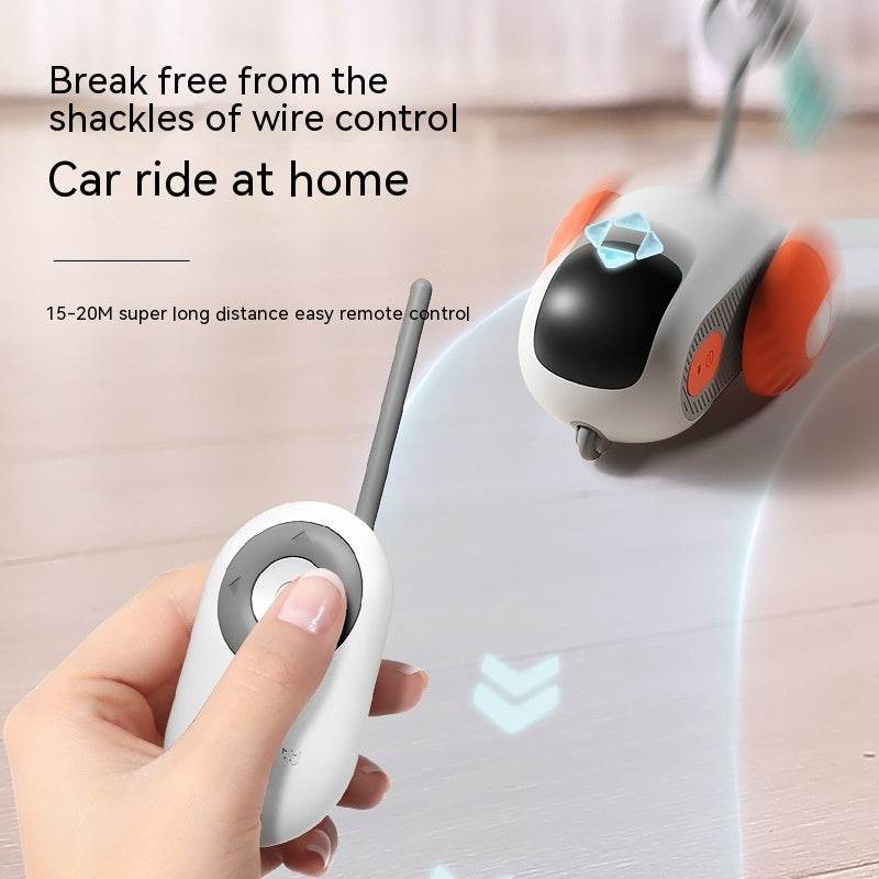 Riospets Remote Control Cat Car - Automatic & Quiet