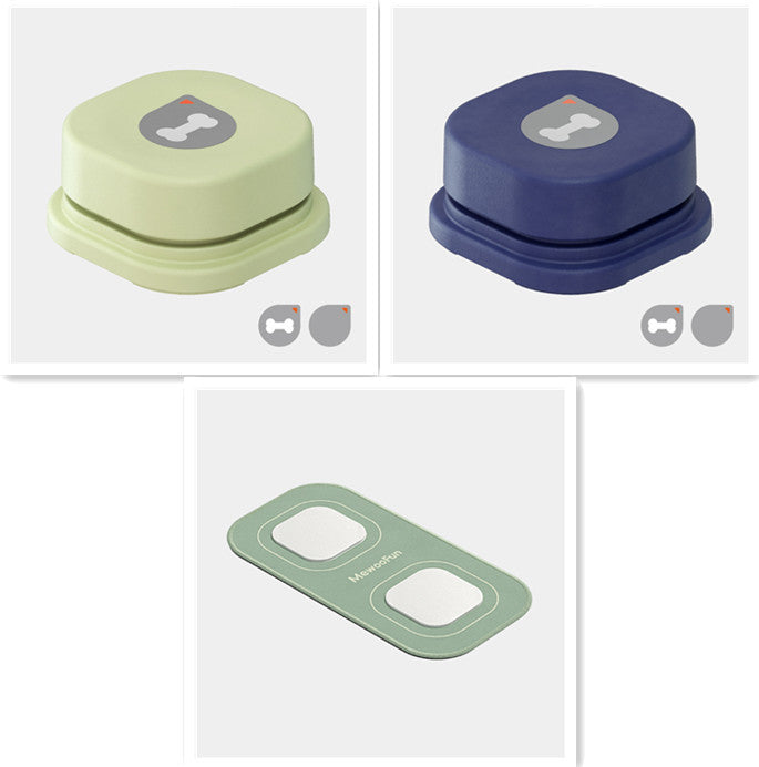 Recordable Pet Communication Buttons – 4 Colors Talking Training Set
