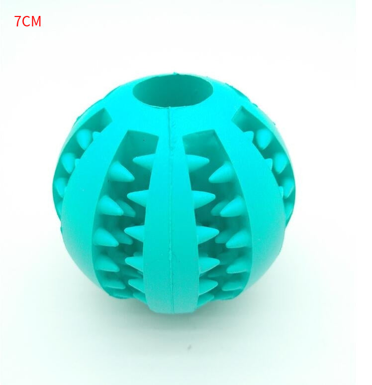 Dog Slow Feeder Ball – Rubber Interactive Treat Toy