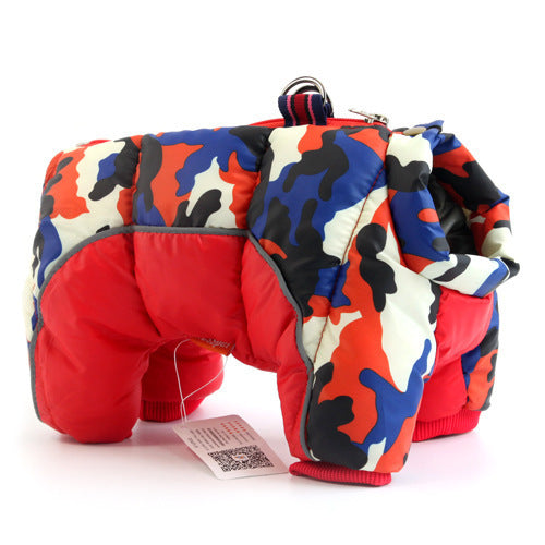 Winter Dog Jacket – Thick Warm Down Coat for Small Dogs