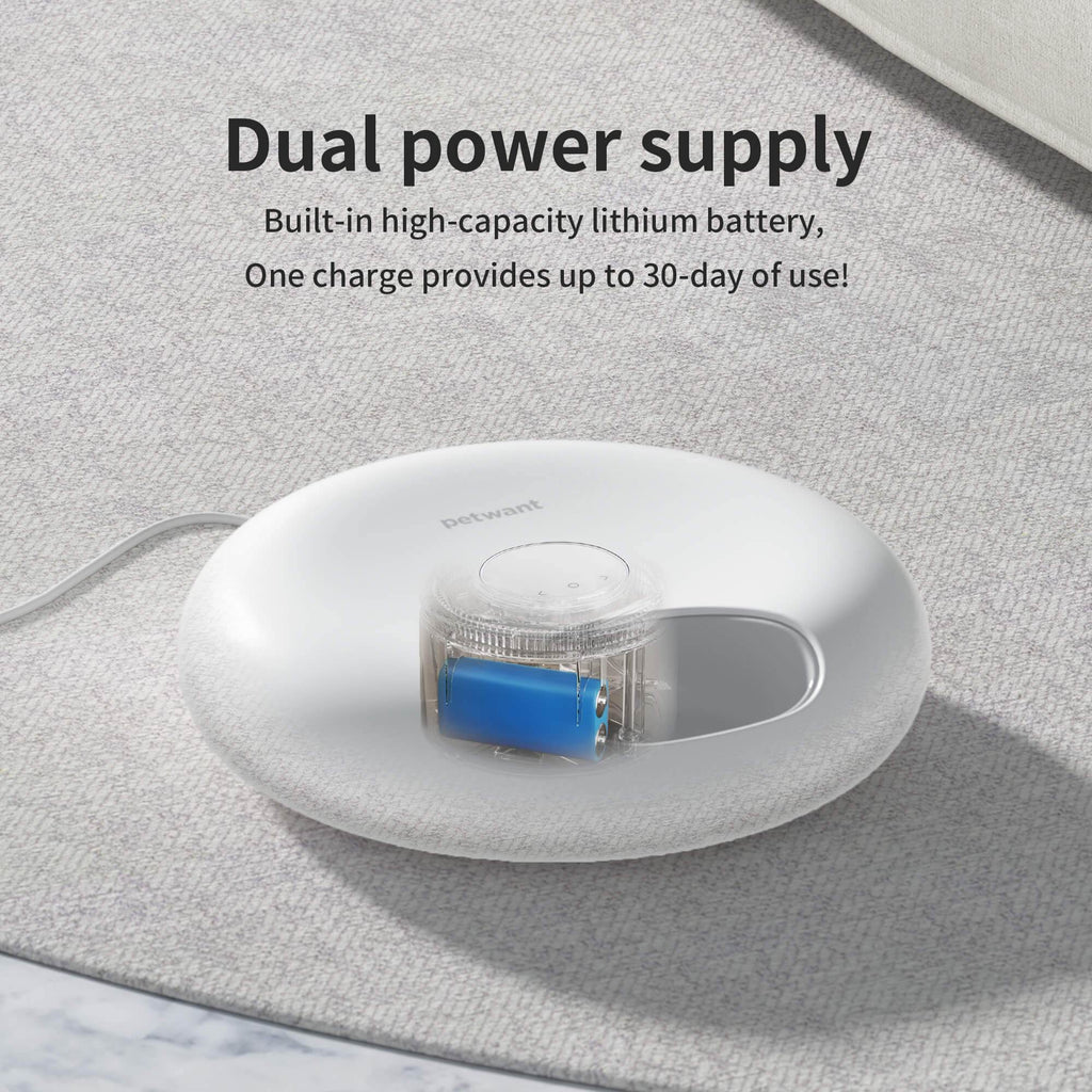 Donut Frost Smart WiFi Pet Feeder – App-Controlled Automatic Cat & Dog Food Dispenser