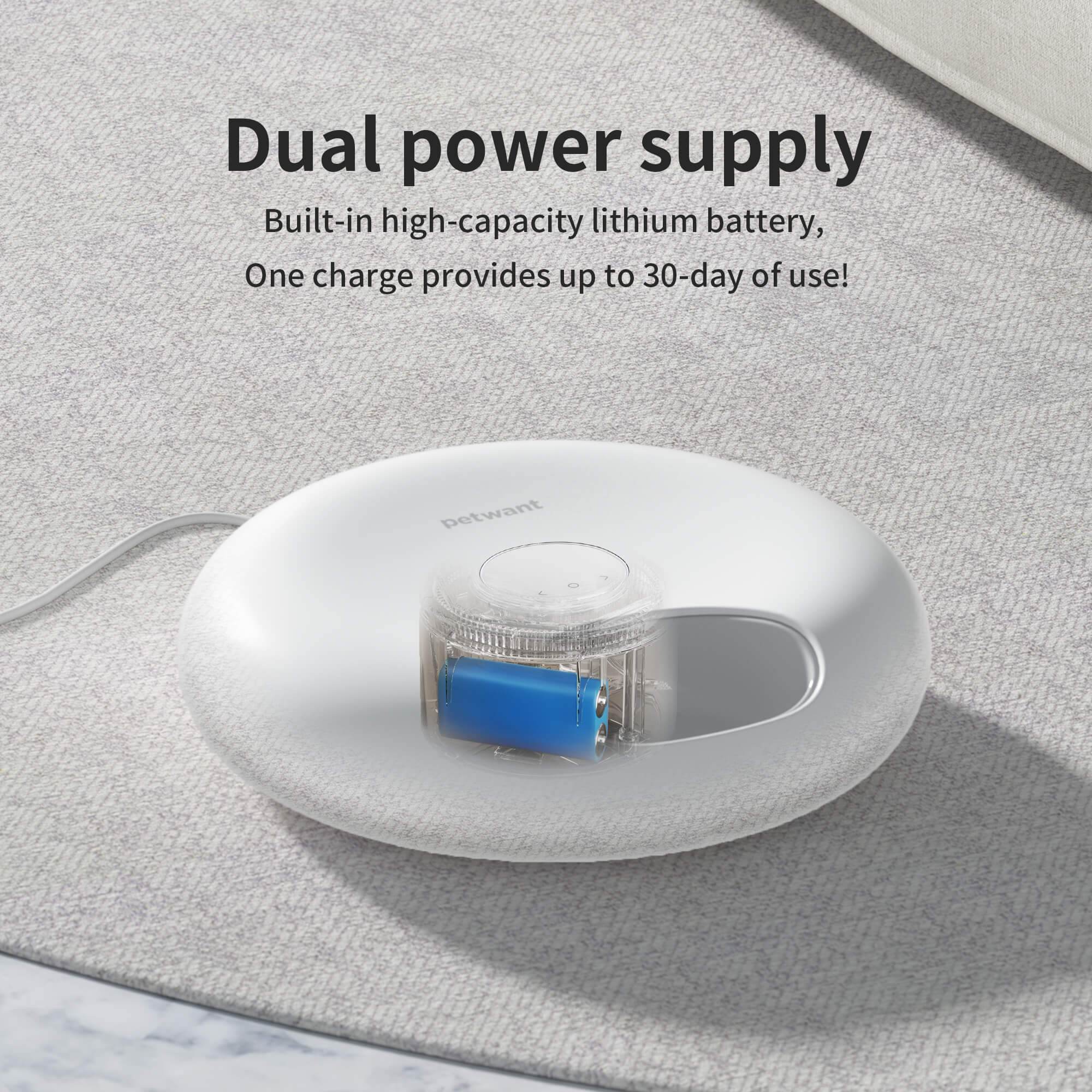 Donut Frost Smart WiFi Pet Feeder – App-Controlled Automatic Cat & Dog Food Dispenser