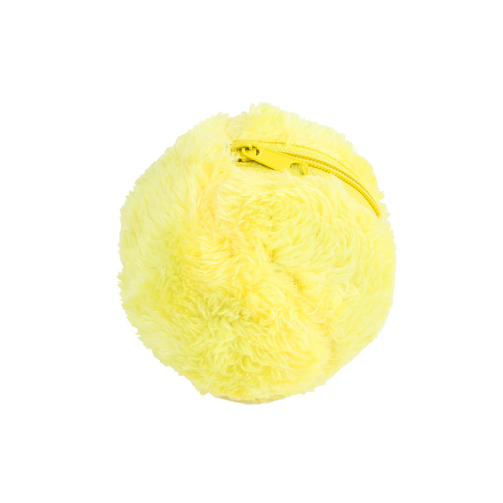 Automatic Rolling Ball Toy – Smart Plush Cat & Dog Interactive Toy