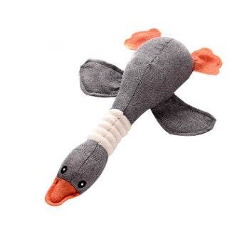 Riospets Squeaky Plush Cat Toy Gray
