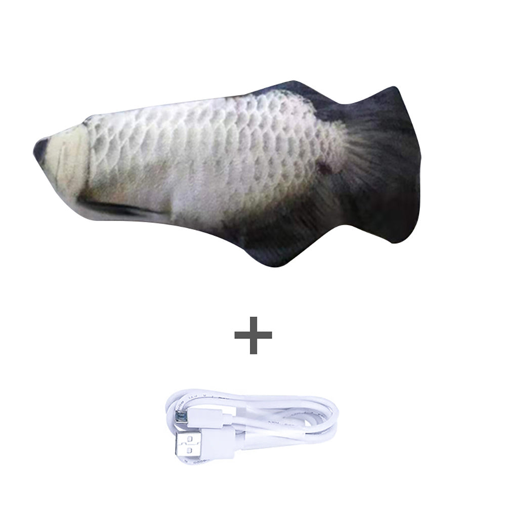 Electric Jumping Fish Toy – Realistic Flopping Fish Without Catnip