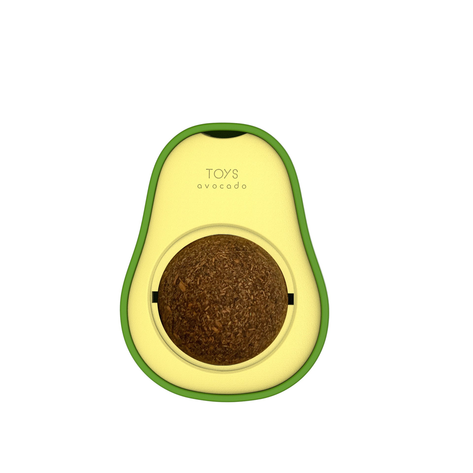 Avocado Catnip Toy – 360° Rotating Cat Mint Play Toy