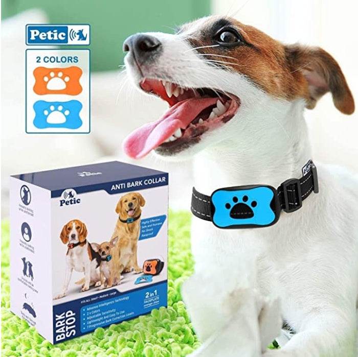 Riospets Humane Bark Collar - No Shock, Safe Vibration