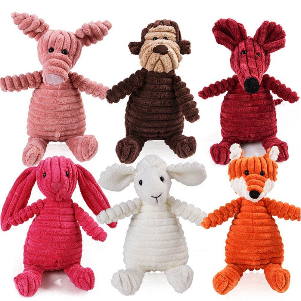 Riospets Squeaky Plush Dog Toy - Chew & Teeth Clean
