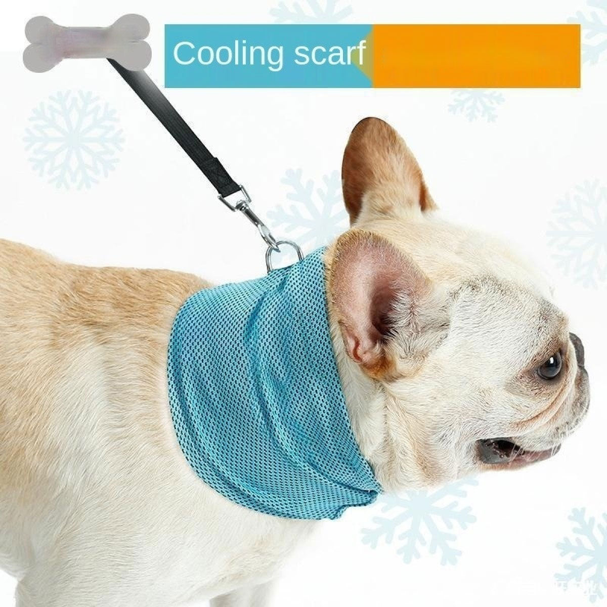 Cooling Pet Bandana – Summer Ice Scarf for Dogs & Cats