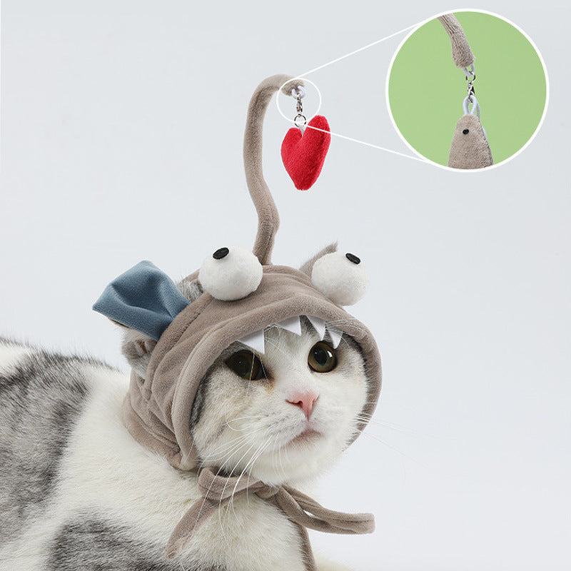 Funny Feather Headband – Interactive Cat Teaser Stick Toy