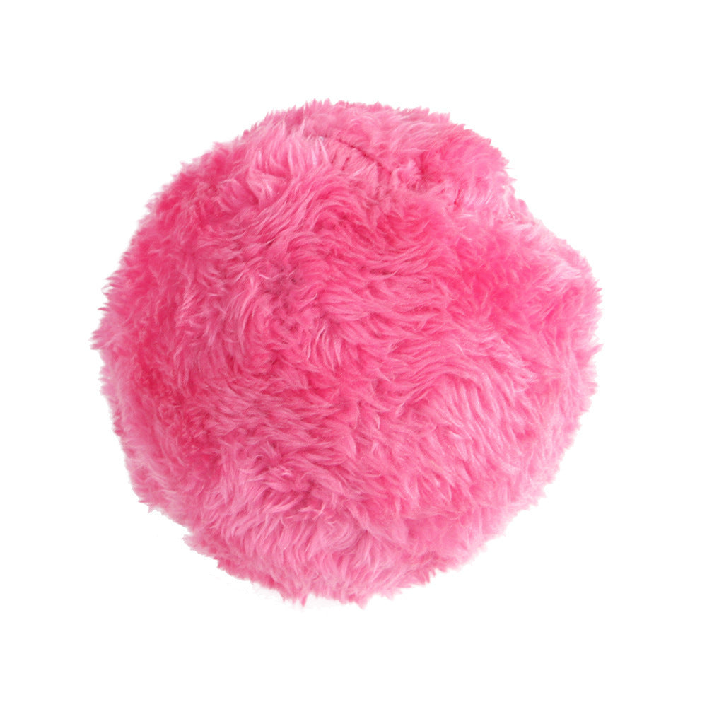Automatic Rolling Ball Toy – Smart Plush Cat & Dog Interactive Toy