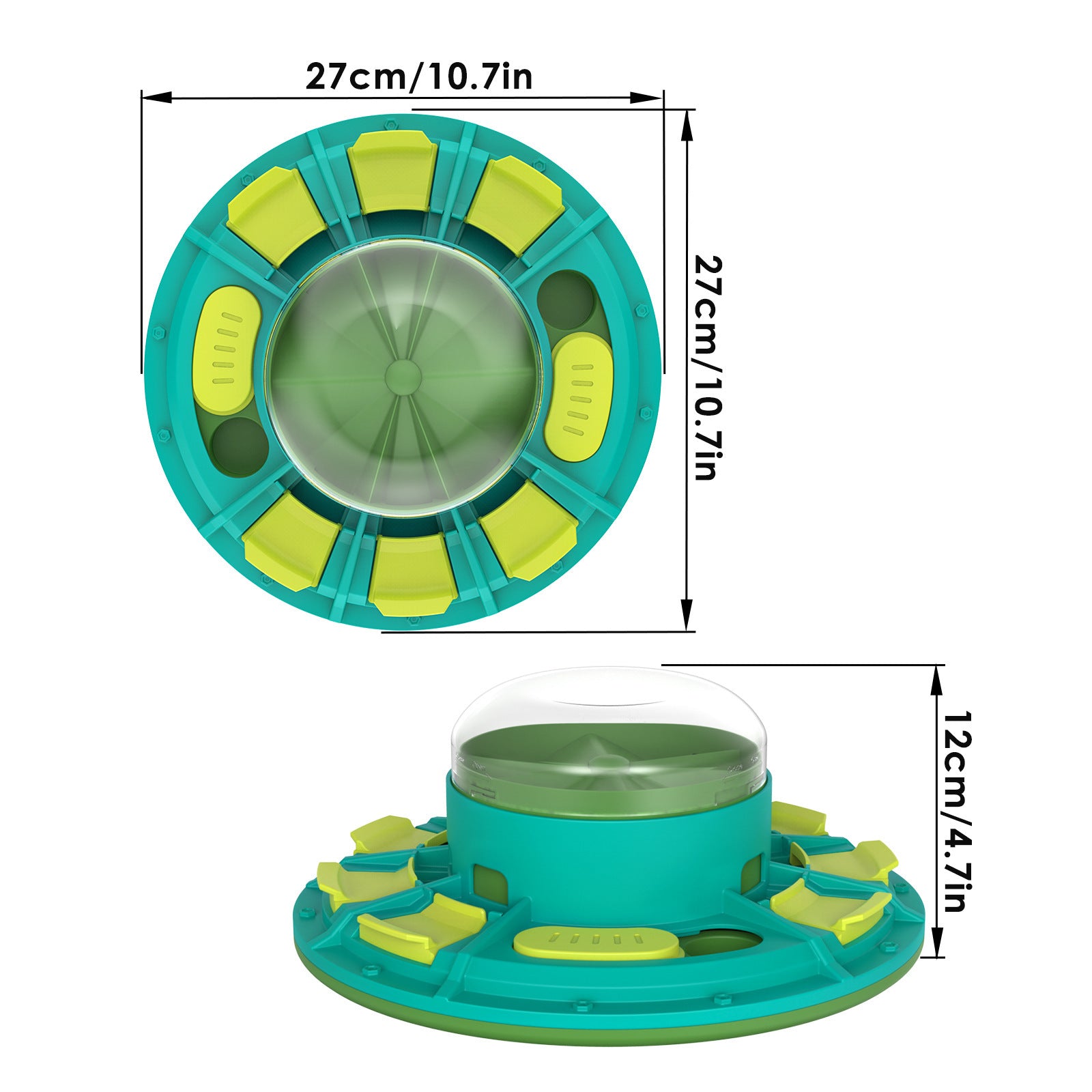 Interactive Dog Puzzle Feeder – IQ Training & Slow Feeding Toy