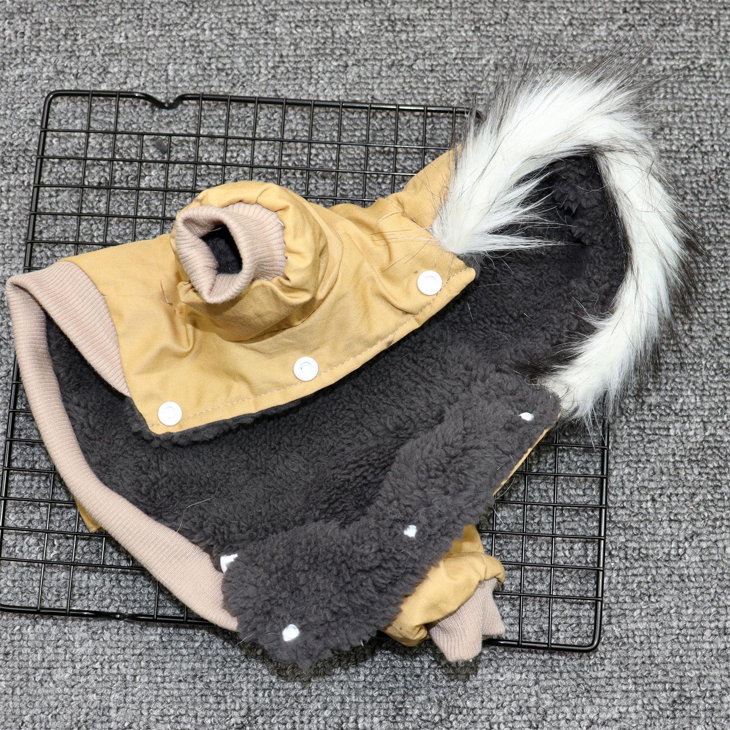 Padded Dog Coat – Warm Winter Jacket for Small Dogs