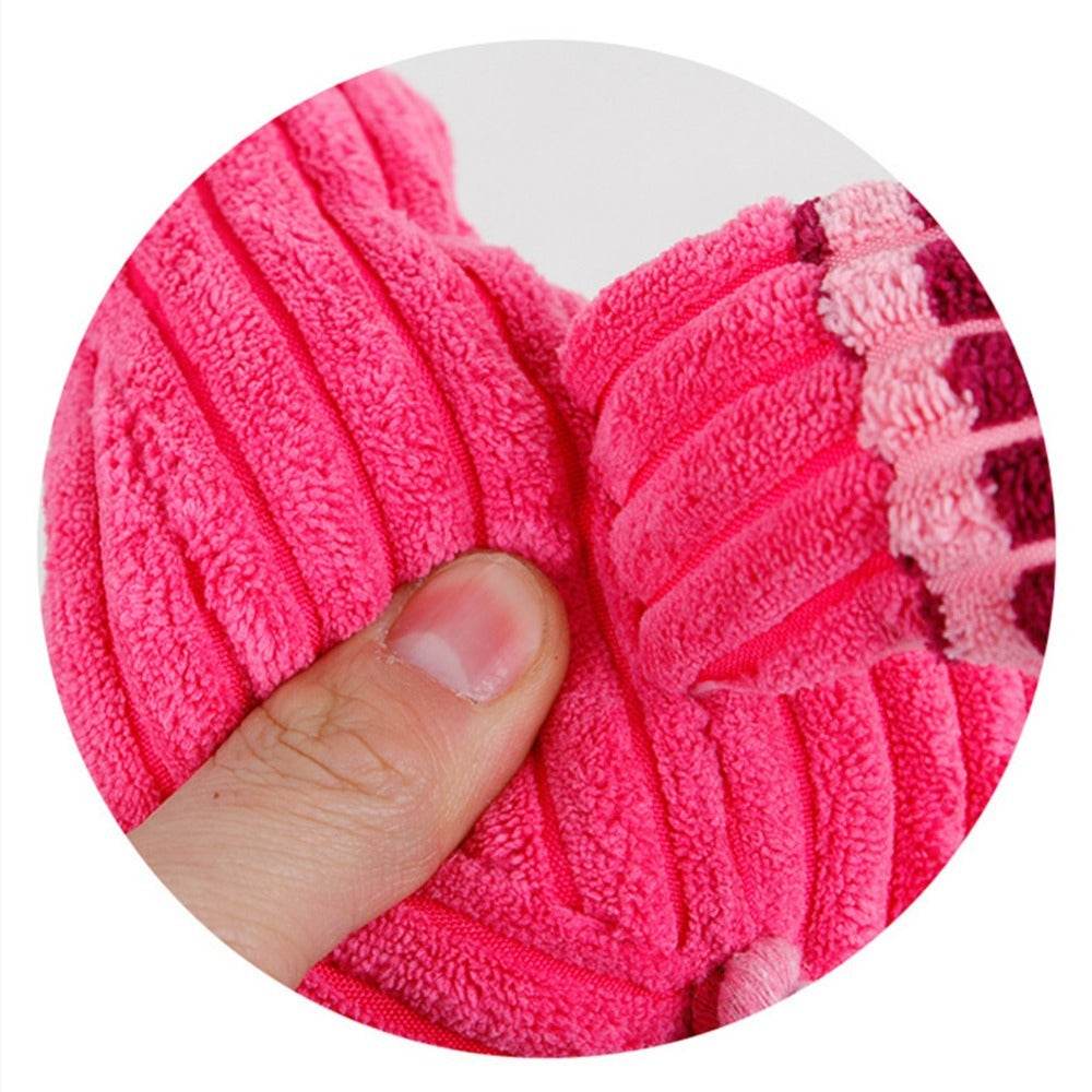 Riospets Squeaky Plush Dog Toy - Chew & Teeth Clean