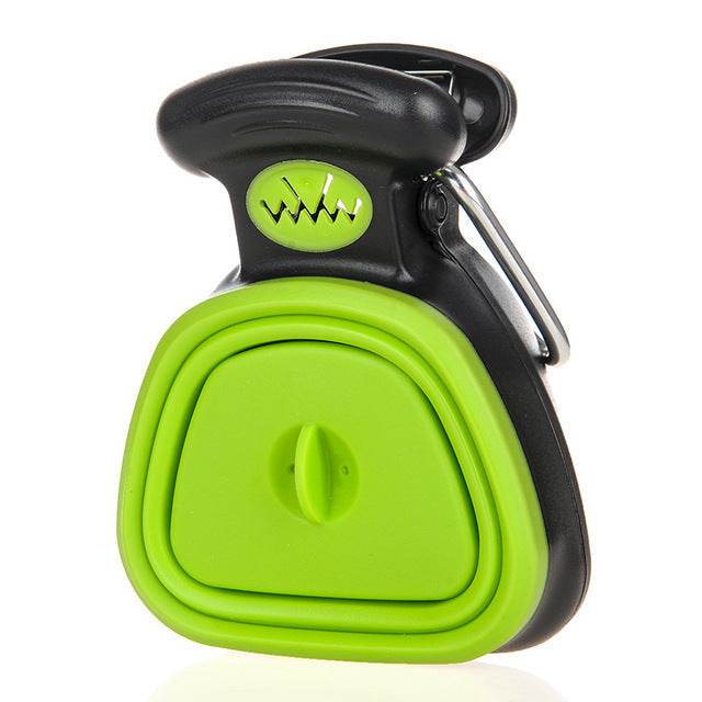 Riospets Foldable Pooper Scooper - Portable & Sanitary Green S