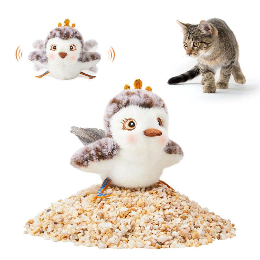 Riospets Automatic Flapping Bird Cat Toy Princess Sandpiper 17cm