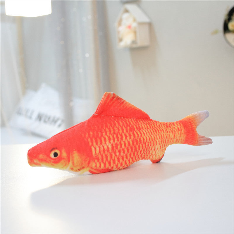 Electric Jumping Fish Toy – Realistic Flopping Fish Without Catnip