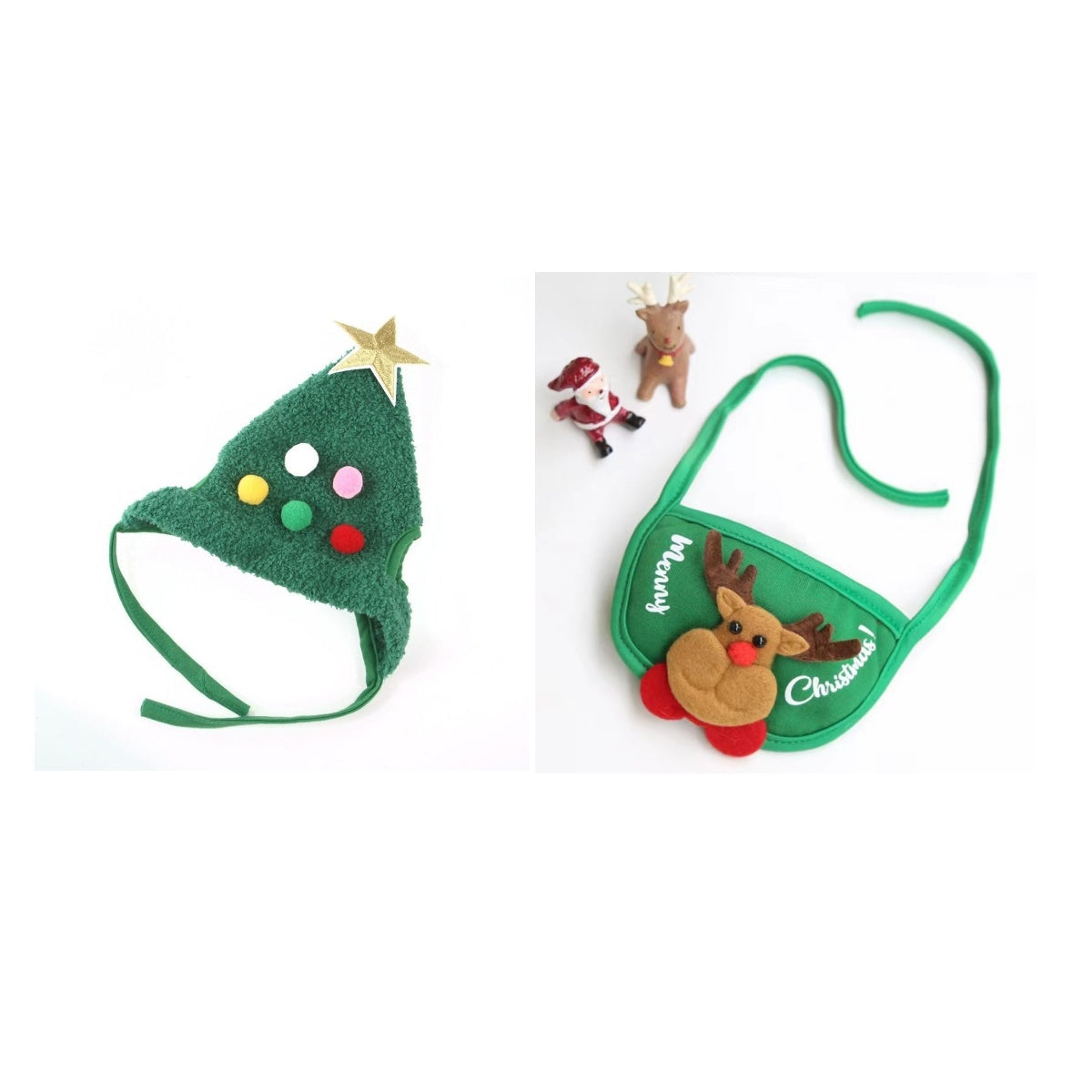 Christmas Tree Pet Hat – Festive Holiday Dog & Cat Accessory