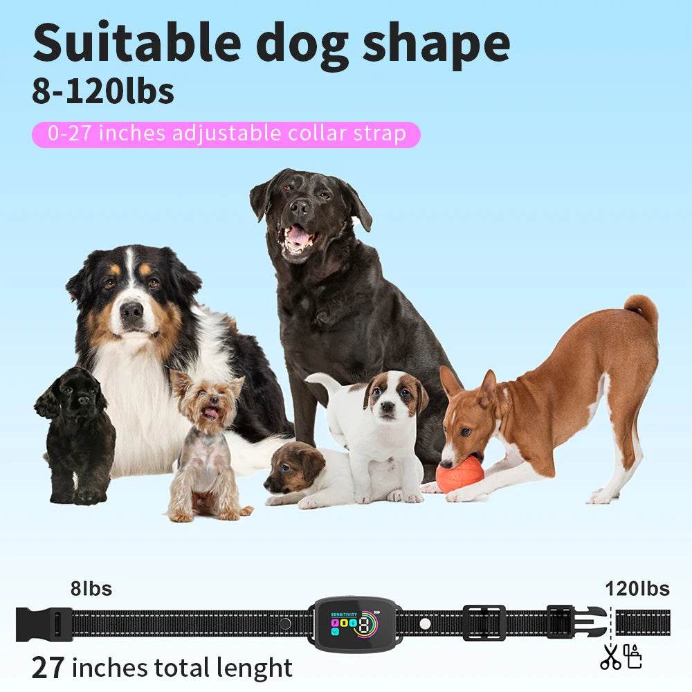 Riospets Smart No-Shock Bark Collar for Dogs