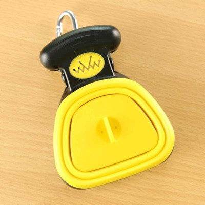Riospets Foldable Pooper Scooper - Portable & Sanitary Yellow