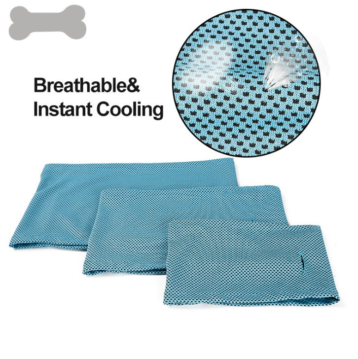 Cooling Pet Bandana – Summer Ice Scarf for Dogs & Cats
