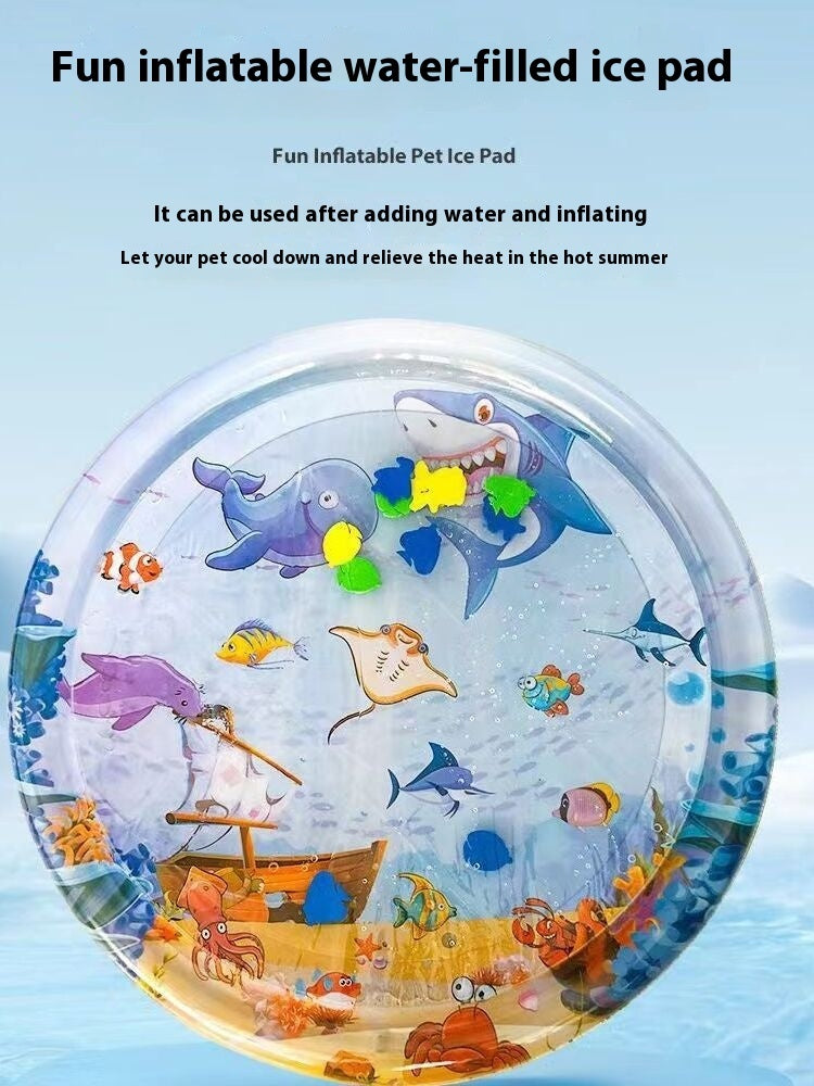Cooling Pet Water Bed – Summer Ice Pad for Dogs & Cats
