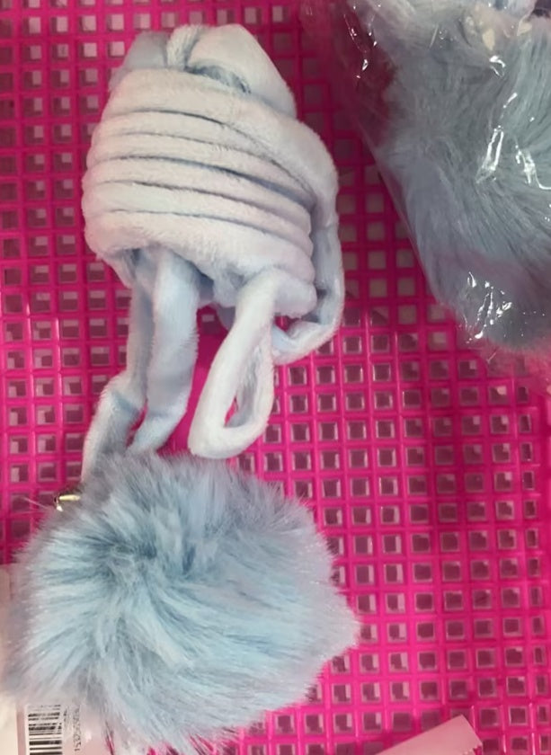 Interactive Spring Cat Toy - Suction Cup & Rabbit Fur