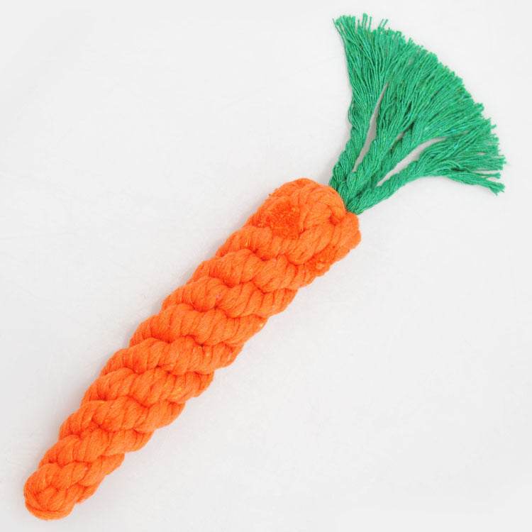 Riospets Squeaky Plush Dog Toy - Chew & Teeth Clean Radish