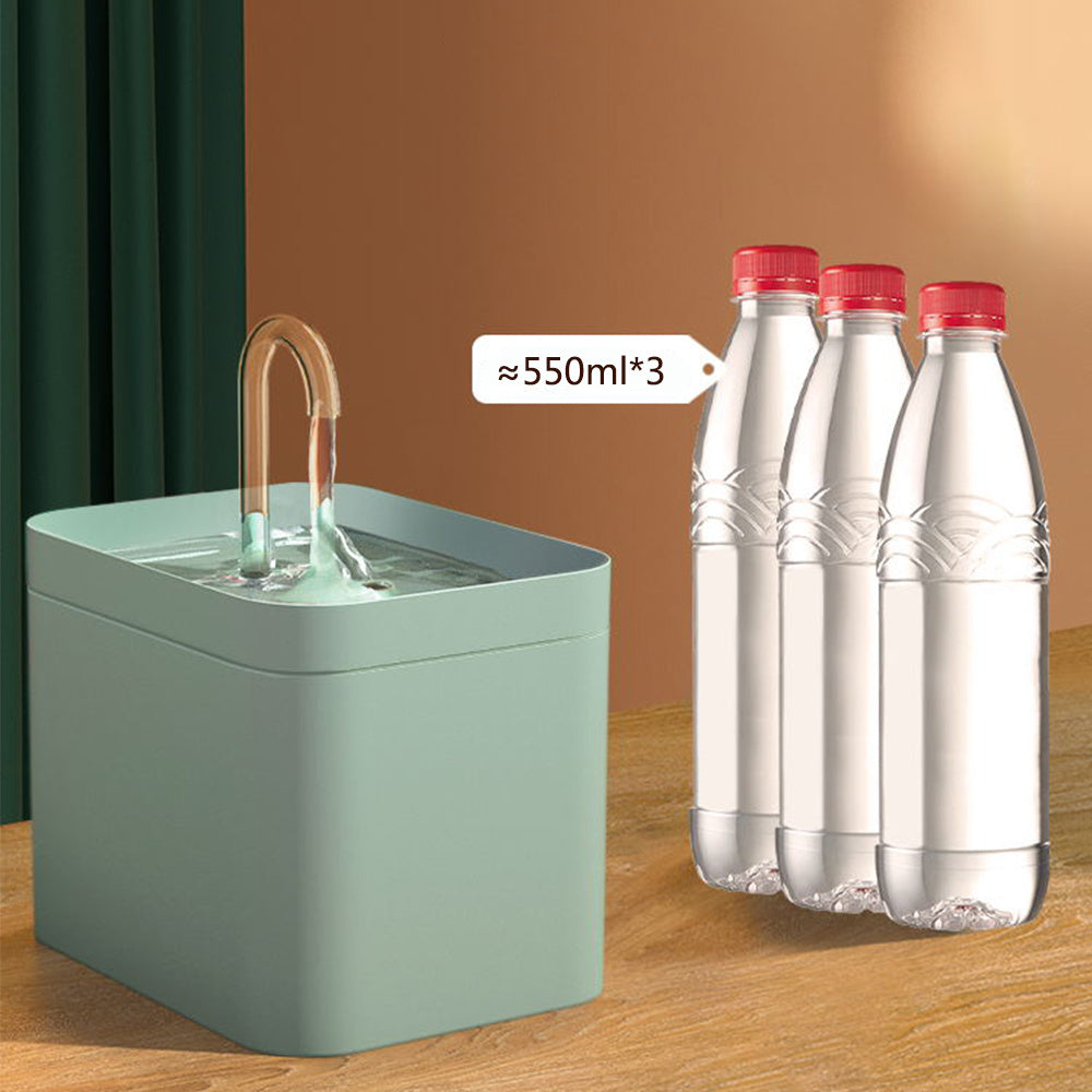 Automatic Cat Water Fountain – USB Silent 1.5L Filtered Drinker