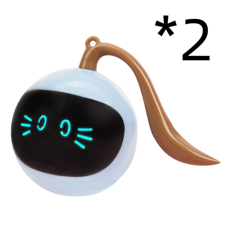 Smart LED Cat Ball – Colorful Rotating Interactive Pet Toy
