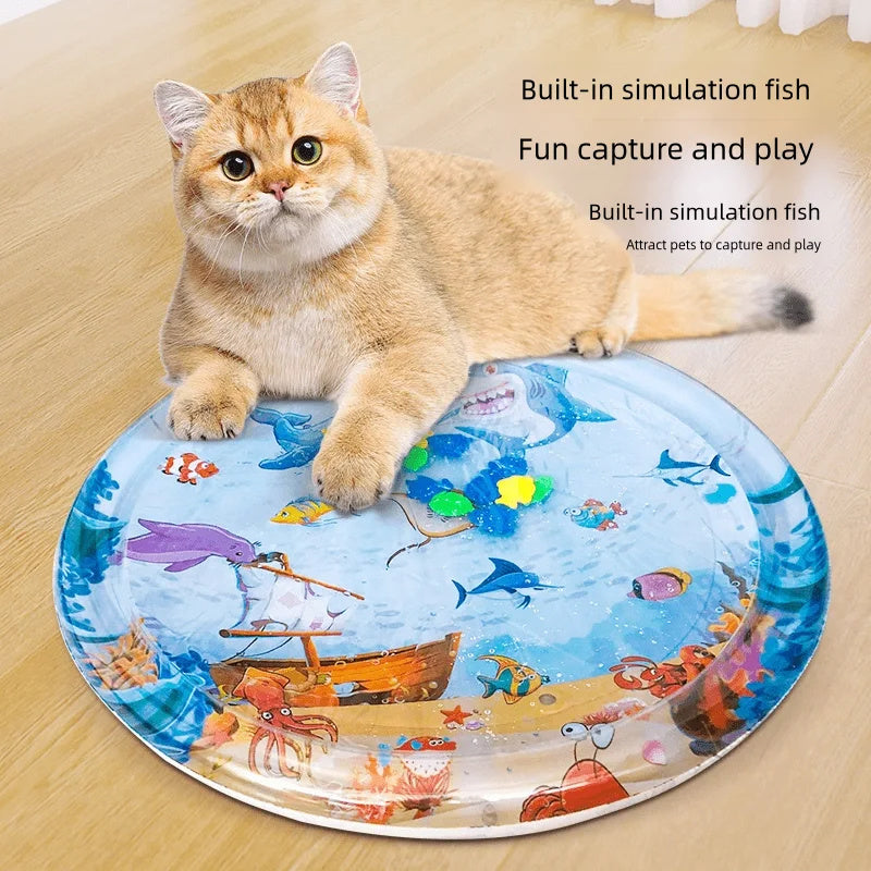 Cooling Pet Water Bed – Summer Ice Pad for Dogs & Cats