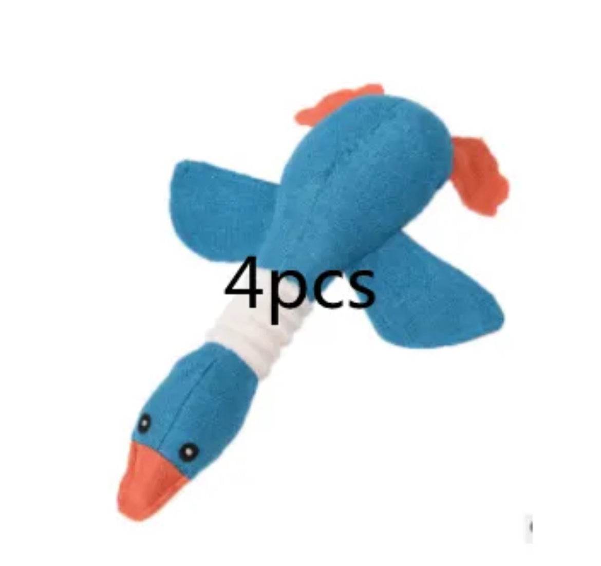Riospets Squeaky Plush Cat Toy 4 pcs