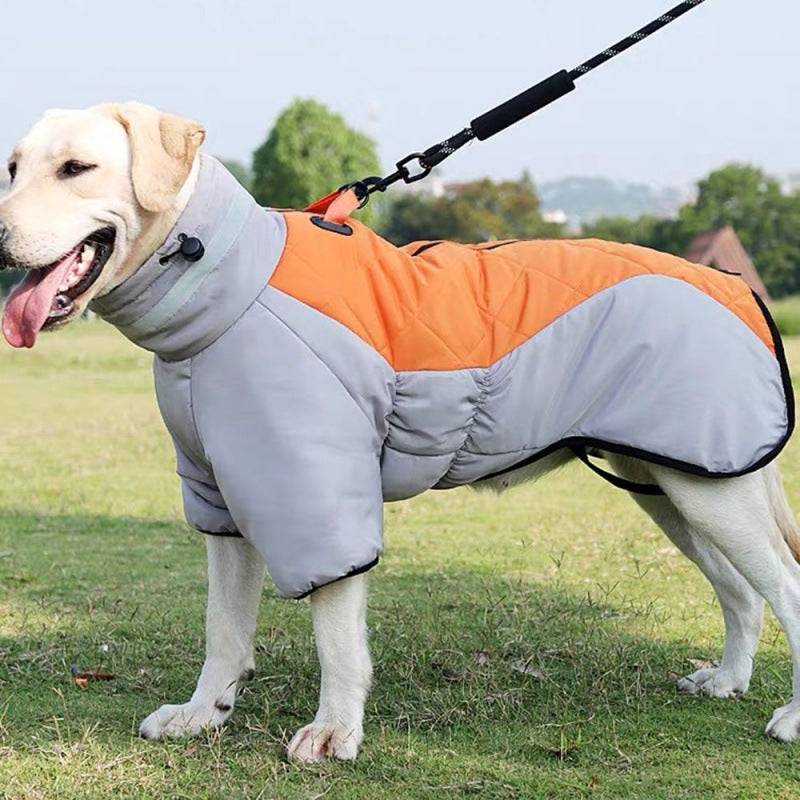Waterproof Winter Dog Coat – Warm Thick Jacket for Large Dogs